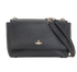 Balmoral, &pound;195, Handbags, Black, Leather, Front view